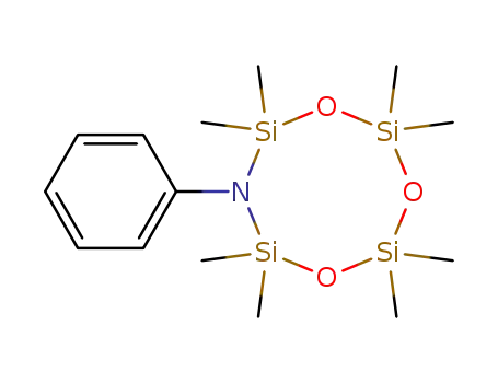 N-phenyl-1,1,3,3,5,5,7,7-octamethyl-1,3,5,7-tetrasila-2-aza-4,6,8-trioxacyclooctane