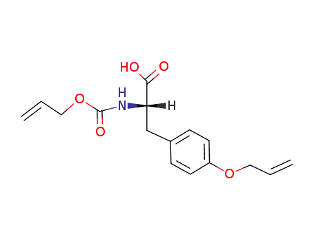 N<sup>α</sup>-(allyloxycarbonyl)tyrosine O-allyl ether