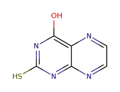 2-メルカプトプテリジン-4-オール