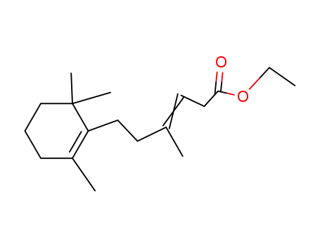 4-methyl-6-(2,6,6-trimethyl-cyclohex-1-enyl)-hex-3ξ-enoic acid ethyl ester