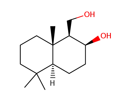 8β-hydroxy-9β-hydroxymethyl-(4α,4β),10β-trimethyl-(trans)-decahydronaphthalene