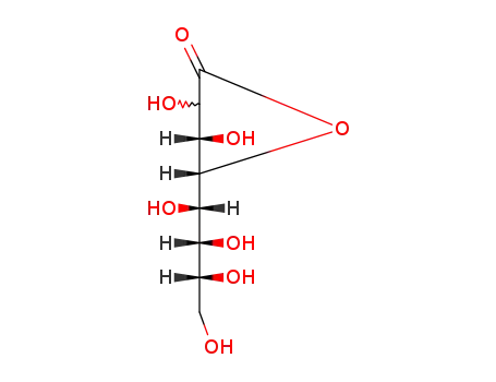 Molecular Structure of 6968-62-3 (ALPHA,BETA-GLUCOOCTANOIC GAMMA-LACTONE)