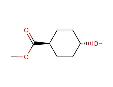 Molecular Structure of 17449-76-2 (METHYL 4-HYDROXYCYCLOHEXANECARBOXYLATE)