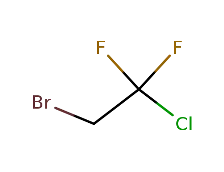 Molecular Structure of 421-01-2 (2-bromo-1-chloro-1,1-difluoro-ethane)