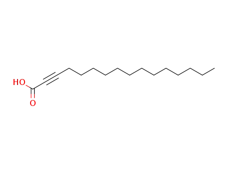 Molecular Structure of 2834-03-9 (2-hexadecynoic acid)