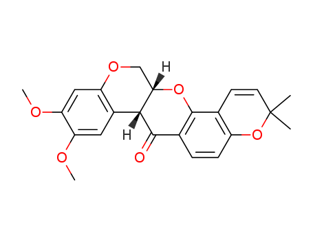 3H-Bis[1]benzopyrano[3,4-b:6',5'-e]pyran-7(7aH)-one, 13,13a-dihydro-9,10-dimethoxy-3,3-dimethyl-, (7aS,13aS)-