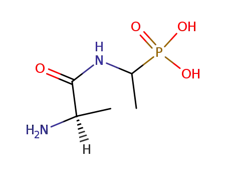Molecular Structure of 54788-43-1 (alaphosphin)