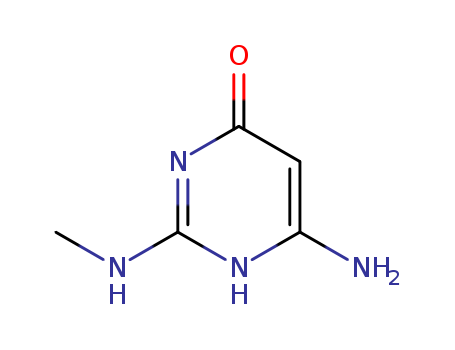 4-1H-PYRIMIDINONE,6-AMINO-2-(METHYLAMINO)-CAS