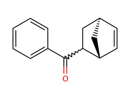 Molecular Structure of 89984-57-6 (Methanone, bicyclo[2.2.1]hept-5-en-2-ylphenyl-, exo-)