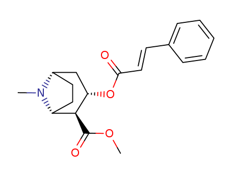 8-Azabicyclo[3.2.1]octane-2-carboxylicacid, 8-methyl-3-[(1-oxo-3-phenyl-2-propen-1-yl)oxy]-, methyl ester,(1R,2R,3S,5S)-
