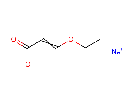 Molecular Structure of 62102-26-5 (sodium 3-ethoxypropenoate)