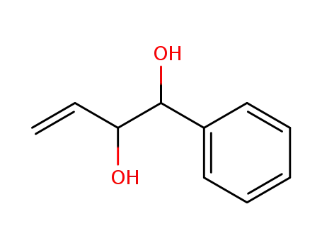Molecular Structure of 19261-14-4 (1-phenylbut-3-ene-1,2-diol)