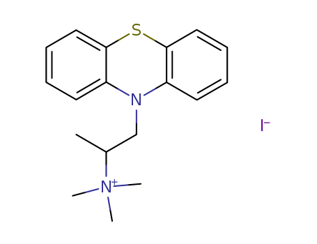 10H-Phenothiazine-10-ethanaminium,N,N,N,a-tetramethyl-, iodide (1:1) cas  26212-80-6