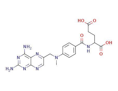 D-Glutamic acid,N-[4-[[(2,4-diamino-6-pteridinyl)methyl]methylamino]benzoyl]- cas  51865-79-3