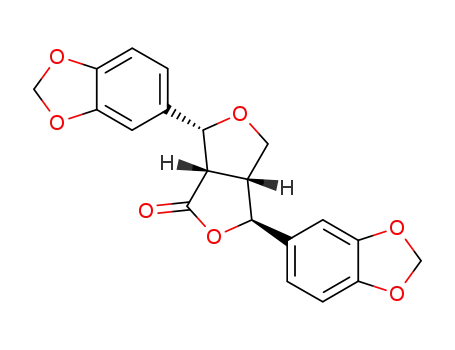 rac-(1S,2R,5R,6S)-2,6-bis(3,4-methylenedioxyphenyl)-3,7-dioxabicyclo[3.3.0]octan-8-one