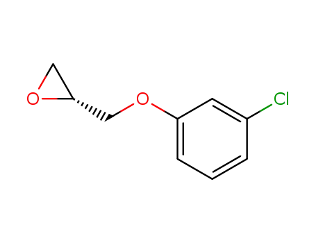 Molecular Structure of 129098-54-0 ((R)-2-((3-CHLOROPHENOXY)METHYL)OXIRANE)