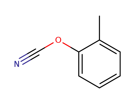 Molecular Structure of 1123-89-3 (Cyanic acid, 2-methylphenyl ester)