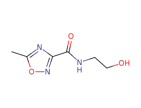 N-(2-hydroxyethyl)-5-methyl-1,2,4-oxadiazole-3-carboxamide