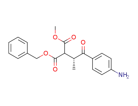 2-[(R)-2-(4-Amino-phenyl)-1-methyl-2-oxo-ethyl]-malonic acid benzyl ester methyl ester