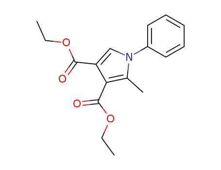 diethyl 2-methyl-1-phenylpyrrole-3,4-dicarboxylate