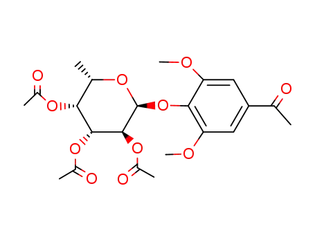 3,5-Dimethoxy-4-(2,3,4-tri-O-acetyl-β-L-fucopyranosyloxy)acetophenone