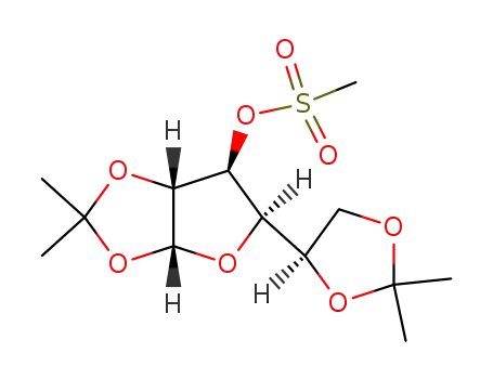 1,2:5,6-Di-O-isopropylidene-3-O-(methylsulfonyl)-alpha-D-glucofuranose