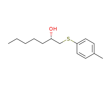 2-Heptanol, 1-[(4-methylphenyl)thio]-, (2S)-
