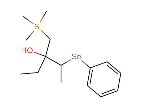 2-Phenylselanyl-3-trimethylsilanylmethyl-pentan-3-ol