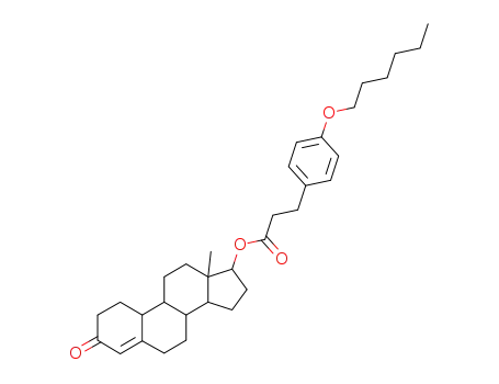 Molecular Structure of 52279-57-9 (19-Nortestosterone 4-hexyloxyphenylpropionate)
