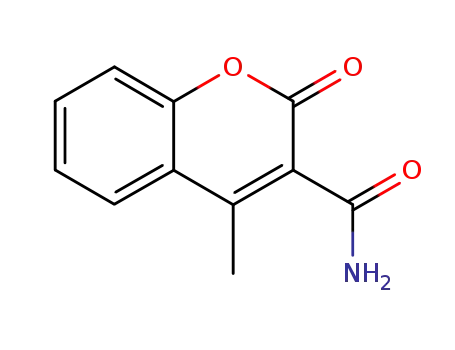 4-methyl-2-oxo-2H-chromene-3-carboxamide