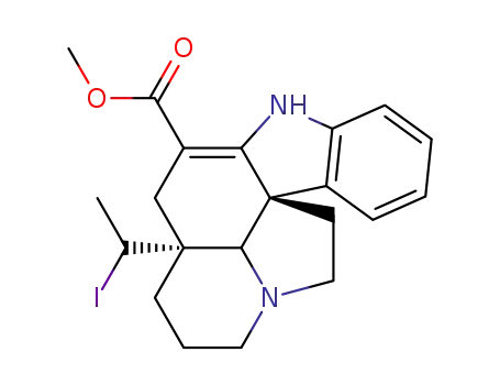 20-iodo-2,3-didehydro-aspidospermidine-3-carboxylic acid methyl ester