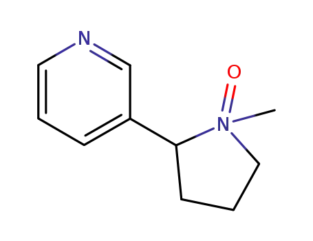 1-hydroxy-1-methyl-5-(pyridin-3-yl)pyrrolidin-1-ium-2-ide