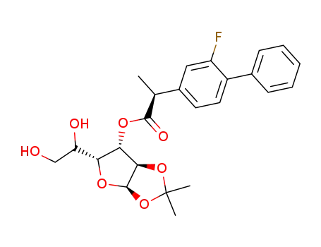 (S)-3-O-(2-(2-fluoro-4-biphenyl)propionyl)-1,2-O-isopropylidene-α-D-glucofuranose