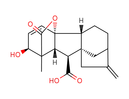 Molecular Structure of 510-75-8 (Gibberellin A7)