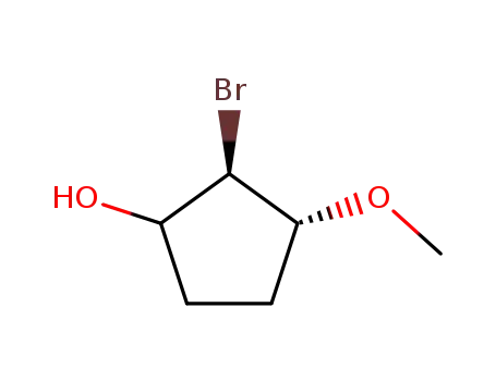사이클로펜탄올, 2-브로모-3-메톡시-, (1-알파-,2-알파-,3-ba-)-(9CI)