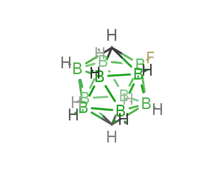 Molecular Structure of 22762-43-2 (2-fluoro-p-caborane)