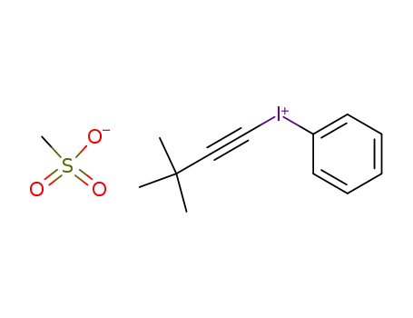 Iodonium, (3,3-dimethyl-1-butynyl)phenyl-, methanesulfonate