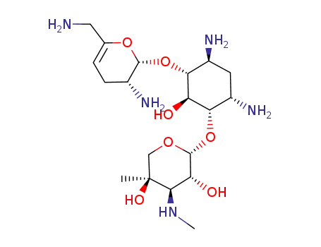 Molecular Structure of 67650-38-8 (1-epi-sisomicin)