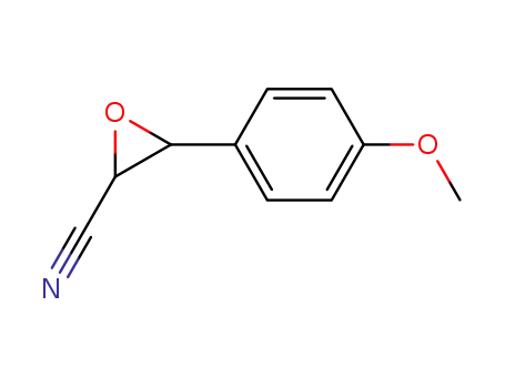 Molecular Structure of 81860-68-6 (Oxiranecarbonitrile, 3-(4-methoxyphenyl)-)