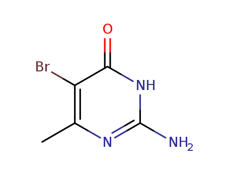 2-amino-5-bromo-6-methylpyrimidin-4(1H)-one