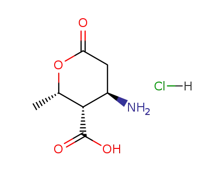 t-4-amino-c-2-methyl-6-oxotetrahydropyran-r-3-carboxylic acid hydrochloride