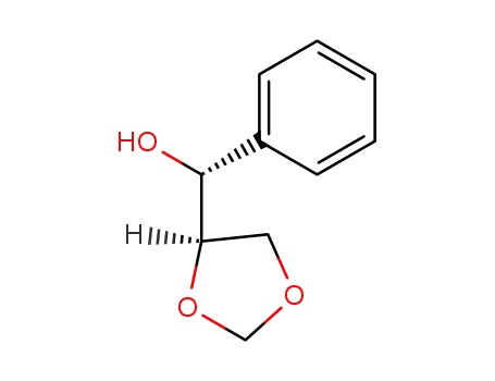 Molecular Structure of 110379-48-1 ((R)-(R)-[1,3]Dioxolan-4-yl-phenyl-methanol)