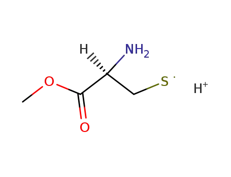 Molecular Structure of 88806-98-8 ((R)-METHYL 2-AMINO-3-MERCAPTOPROPANOATE)