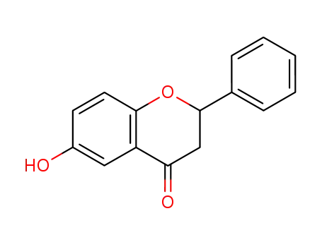 Molecular Structure of 4250-77-5 (6-HYDROXYFLAVANONE)