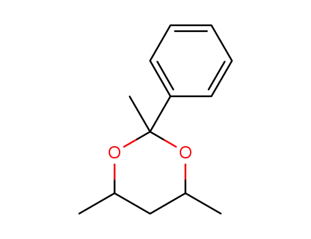 Molecular Structure of 5421-02-3 (2,4,6-trimethyl-2-phenyl-1,3-dioxane)