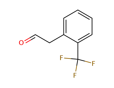 Molecular Structure of 21235-63-2 (2-(2-(Trifluoromethyl)phenyl)acetaldehyde)