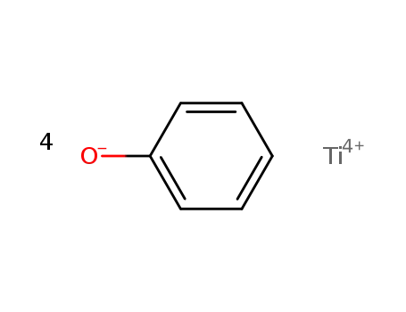 Molecular Structure of 2892-89-9 (titanium tetra(phenolate))