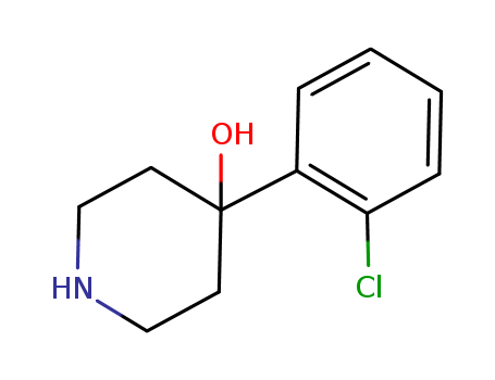 4-Piperidinol,4-(2-chlorophenyl)-