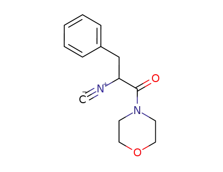 Molecular Structure of 85059-48-9 (2-ISOCYANO-3-PHENYL-PROPIONIC ACID MORPHOLINAMIDE)