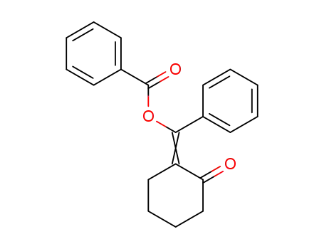 Cyclohexanone, 2-[(benzoyloxy)phenylmethylene]-